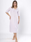 Košeľa Leveza 1638 Dioniza M-2XL bílá-lila M