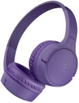 Belkin Belkin SoundForm Mini Sada słuchawkowy Przewodowy i Bezprzewodowy Opaska na głowę Połączenia/muzyka Bluetooth Fialový