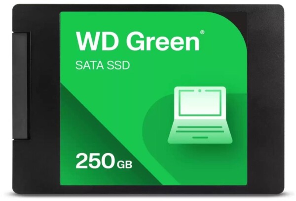 SanDisk WD Green - SSD - 250 TB - cased - intern - 2.5 in (6.4 cm) - SATA 6Gb/s
