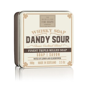 SCOTTISH FINE SOAPS Mydlo v plechovej krabičke Dandy Sour Cocktail 100 g