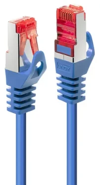 Lindy Basic Cat6 S/FTP modrý / Patch kábel / RJ-45 / 250 MHz / 2 m (47354)