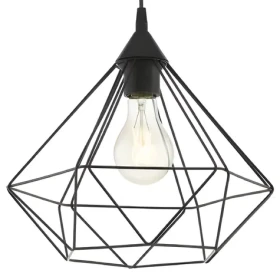 Eglo Tarbes čierna / Závesné svietidlo / 32,5 cm (94188)