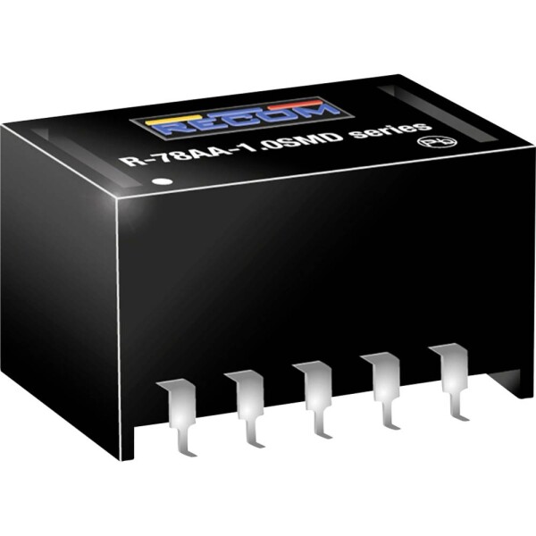 RECOM R-78AA3.3-1.0SMD DC / DC menič napätia, SMD 12 V/DC 5 V/DC 1 A Počet výstupov: 1 x; R-78AA3.3-1.0SMD