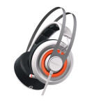 SteelSeries Siberia 650 biela / herné slúchadlá s mikrofónom / 3m / Jack 3.5mm / 1.2m kábel (51192)