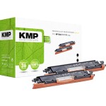 KMP H-T148D toner Dual náhradný HP 126A, CE310A čierna 2400 Seiten kompatibilná náplň do tlačiarne; 1226,0021