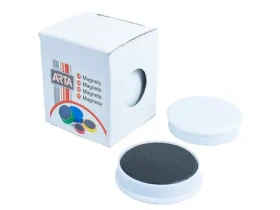 ARTA Magnety priemer 40mm bielej (4ks v balení) (DI-M40-bila)