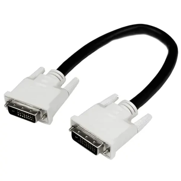 StarTech DVI-D Dual Link kábel čierna / Kábel / M/M / 1 m / 2560×1600 (DVIDDMM1M)