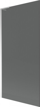 MEXEN/S - Next L vaňová zástena FIX 90, x 150, grafit, chróm - 895-050-000-03-40-01 895-090-000-03-40-01