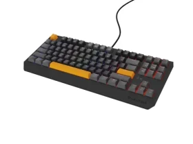 Genesis Thor 230 TKL Anchor Gray Negative RGB Outemu Red šedá / herná mechanická klávesnica / USB (NKG-2082)
