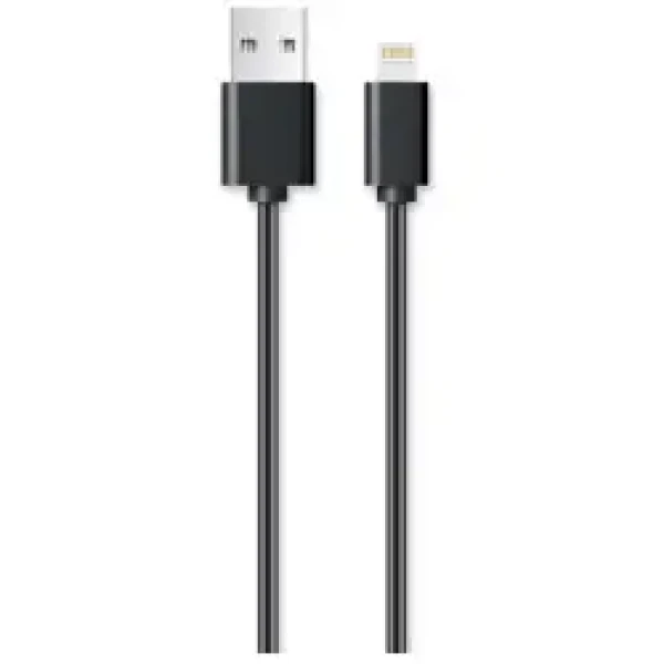 Aligator Nabíjací USB kábel pre iPhone / iPad / čierny (IPO0006)