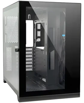 Inter-tech C-703 Vision čierna / Počítačová skriňa / ATX / 2x tvrdené sklo / bez zdroja (88881364)