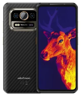 UleFone Armor 25T 4G 6/256GB Frost Black / Mobilný telefón / IP69K / Termovízia (UF-A25T_NC/BK)