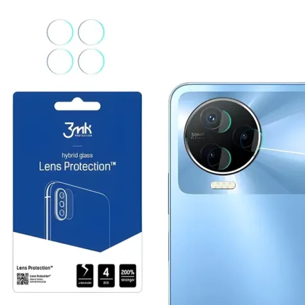 3mk Lens Protection Infinix Note 12 (2023) / Sklo na fotoaparát / hybridné sklo / 0,16 mm / 4 ks