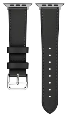 Beline Hermes 22 mm čierna / Kožený remienok pre smartwatch / univerzálna / pracka