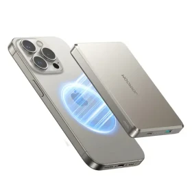 Joyroom JR-PBM08 Pre titánová / Powerbanka / 10000mAh / 22.5W / 2x USB-C + bezdrôtové nabíjanie