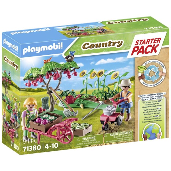 Playmobil® Country 71380 Starter Pack Farmárska zeleninová záhrada