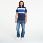 Tričko LACOSTE Men's S/S Polo Navy Blue/ France Blue-Flour M