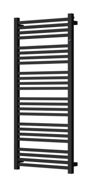 Instalprojekt - Kúpeľňový radiátor STICK čierna farba - Farba - čierna , Odporúčaná vykurovacia tyč - 400 W, Rozmer A - 40 cm, Rozmer C - 115 cm, Skutočný rozmer radiátora - 400 × 1110 mm, Typ pripojenia - Klasické (na rozstup) RADSTI401131