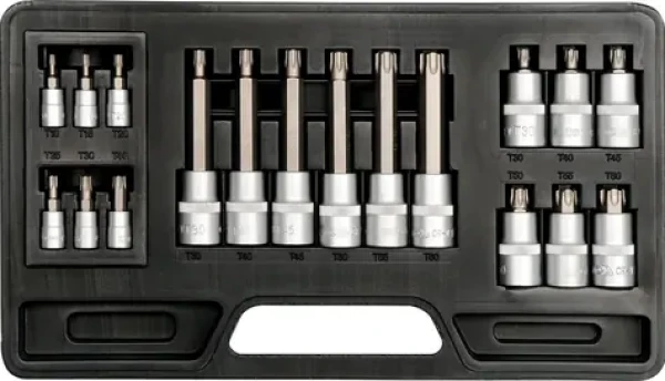 YATO YT-7751 / Bity sada 18 ks TORX T10-T60mm (YT-7751)