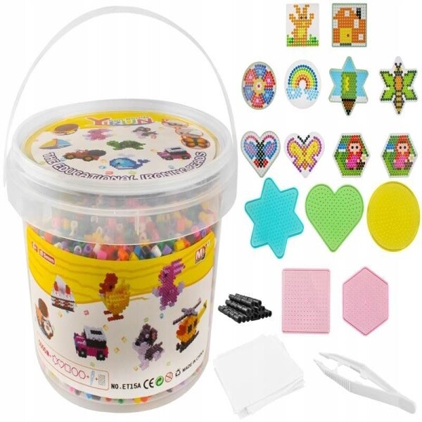 ISO 8480 Nažehľovacie korálky sada 5000 ks krabica