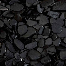 Granulati Zandobbio Okrasné kamene Piatto Nero 20 - 60 mm 20 kg