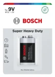 BOSCH 6F22SHD1B/00 Super Heavy Duty 9V / Batéria / Alkalická / 6F22 / 1 ks (8594162800360)