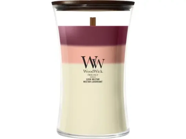Woodwick Trilogy Lush Nectar sviečka veľká (5038581184258)