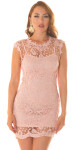 Sexy KouCla lace sheath mini dress