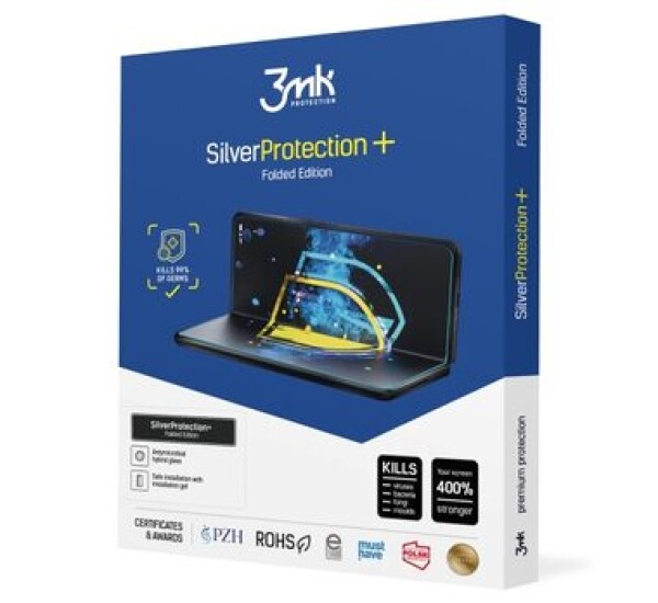 3mk SilverProtection+ FE Ochranná fólia pre Samsung Galaxy Z Fold3 5G (vonkajšia + vnútorná) (5903108449762)