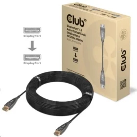 Club3D DisplayPort kábel DisplayPort čierna CAC-1079 kábel DisplayPort