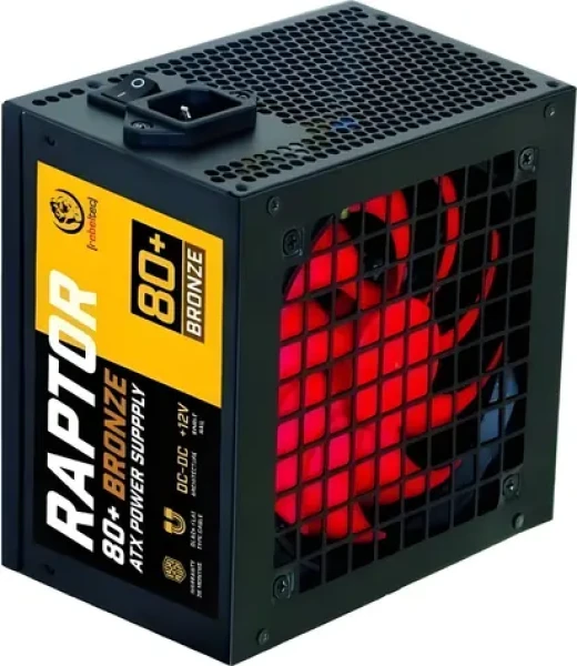 Rebeltec RAPTOR 700W / Zdroj / 700W / ATX / 80 PLUS Bronze / Aktívny PFC / 120 mm (RBLZAS00018)