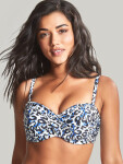 Vrchný diel plaviek Serengeti Bandeau blue animal SW1653 Panache