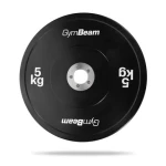 Gumový kotúč Competition Bumper - GymBeam (čierna) (64681-1-5kg)