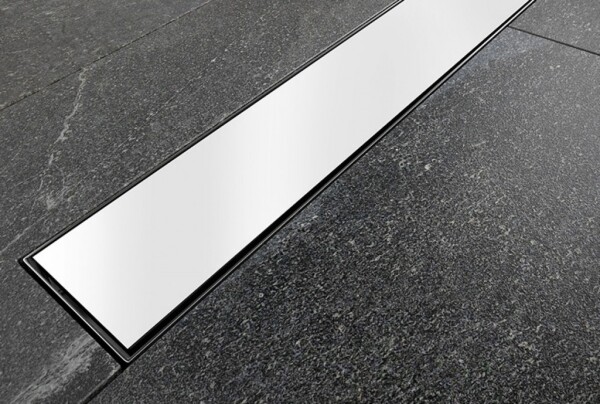 BESCO - Odtokový žľab VIRGO WHITE - Rozmer A - 70 cm ZLOL70VW