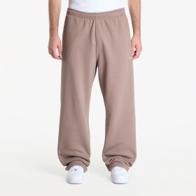 Mikina Nike Solo Swoosh Men's Fleece Open-Hem Pants Mink Brown/ Mink Brown/ White XXXL