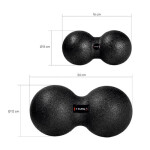 Dvojitá masážna lopta / Duo Ball HMS BLM02 8*16 cm NEPLATÍ