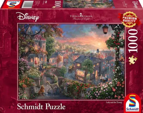 Schmidt Puzzle Disney: Lady a Tramp