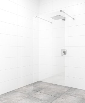 Sprchová zástena Walk-in 90 cm SAT vo farbe profilu chróm SATBWI90ZAV SATBWI90ZAV