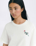 Thinking MU Flor TM Lucia Tee WHITE L
