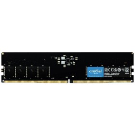 Crucial CT16G48C40U5 Modul RAM pre PC DDR5 16 GB 1 x 16 GB Na čipu integrovaná kontrola ECC 4800 MHz 288-pinový DIMM CL40 CT16G48C40U5; CT16G48C40U5