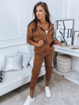 Set dámské mikiny AMILIA mocha Dstreet AY0736