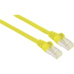 Intellinet 740838 RJ45 sieťové káble, prepojovacie káble CAT 6A S/FTP 2.00 m žltá fóliové tienenie, tienenie pletivom, tienený, bez halogénov 1 ks; 740838