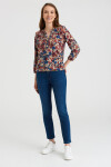 Blúzka Greenpoint TOP726W22MDW02 Meadow Print 02 44