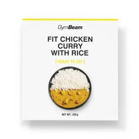 FIT Kuracie karí s ryžou Ready to eat - GymBeam (6 x 420 g) (74371-2-6x420g)