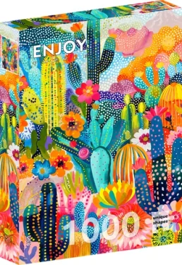 ENJOY Puzzle Svet kaktusov