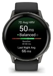 Garmin Venu 4 45 mm čierna / Chytré hodinky / 1.4 "AMOLED / GPS / Wi-Fi / 5 ATM (010-03014-00)