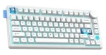 ONIKUMA MT706 biela / Herná klávesnica / mechanická / 2,4 GHz / Bluetooth / RGB (MT706 white)