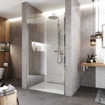 Mereo Sprchové dvere, Novea, jednokrídlové, pivotové, 80x200 cm, chróm ALU, sklo Číre, L/P prevedenie CK10913Z