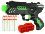 Arkádová hra Rotujúca Glow Shield Glow v Dark Arrow Gun