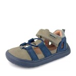 Chlapčenské barefoot sandále PROTETIKA KENDY KHAKI hnedé - 31